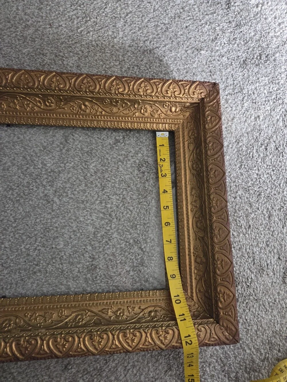 Vintage Gold Hollywood Regency Wood Frame